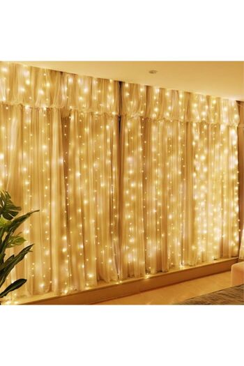 OEM Christmas Light Installation, 3M X 3M, Mesh USB Model, 8 Modes, Warm White, 300 LEDs, Waterproo