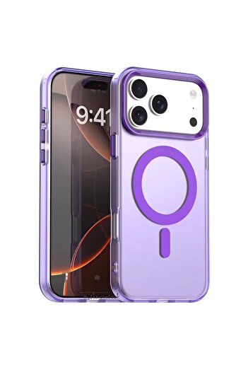 m.tk moveteck iPhone 17 Pro Case Camera Protruding Matte Magsafe Compatible Edges Colored Premium Color Hard Cover