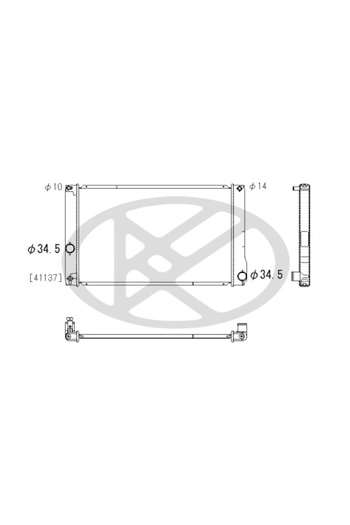 Koyorad Radiator, set filtre de schimb, Toyota PRIUS (_W3_)