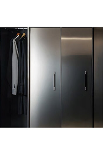 Özen Metal Ozen State Anthracite 160mm Metal Furniture Handle.