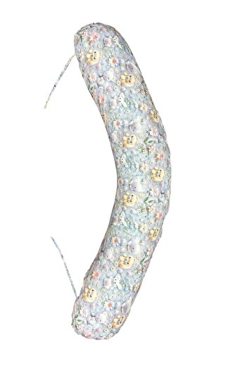 OEM Lucia 3-in-1 pregnancy pillow, Optimal air circulation, Star pattern, 135x35 cm, removable cover