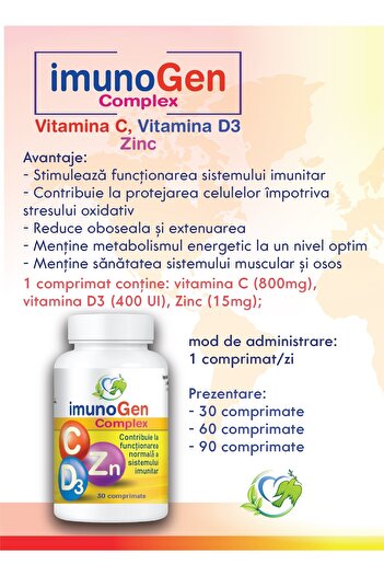 Justin pharma imunoGEN Complex 60 tablets