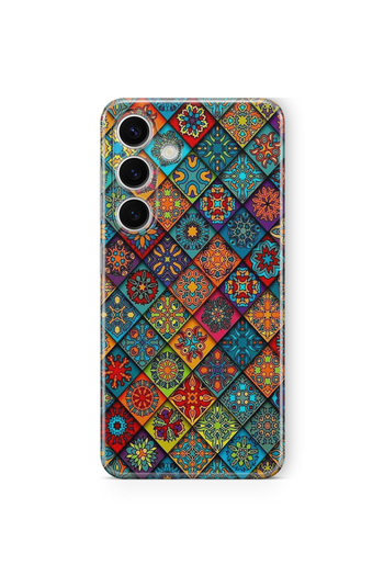 Multitronic Samsung Galaxy A36 Compatible Artistic Pattern Design Printed Transparent Case