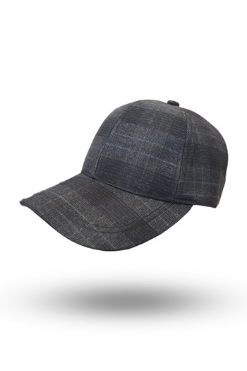 BASIC Unisex plaid autumn/winter hat