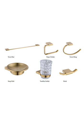 Senorita SRT-55800 Bathroom Accessory Set