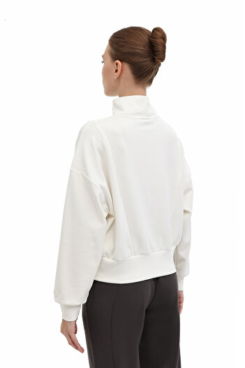 lumberjack Wl Denil Yog1-9 5Pr Ecru Women's Sweatshirt