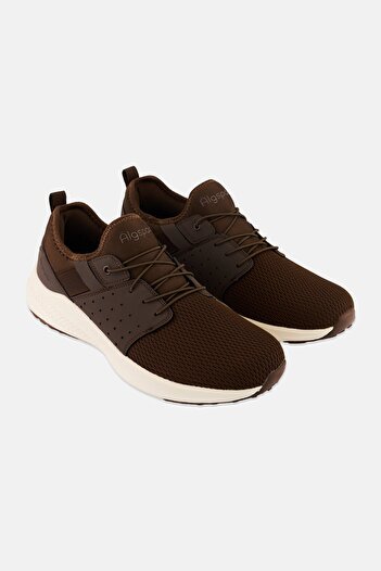 Algspar Men Slip On Training Shoes, Dark Brown