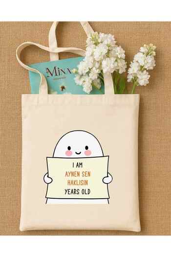 Mina Souvenir Palestine, Book Coffee, Little Prince, Teenager Motto Themed 100% Organic Cloth Bag