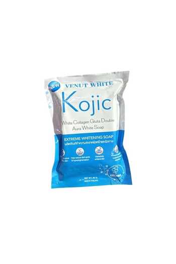 VENUT WHITE KOJIC WHITE COLLAGEN GLUTA DOUBLE AURA WHITE SOAP