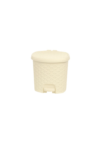 HOBBY LİFE Rattan Pedal Trash Can 3 L