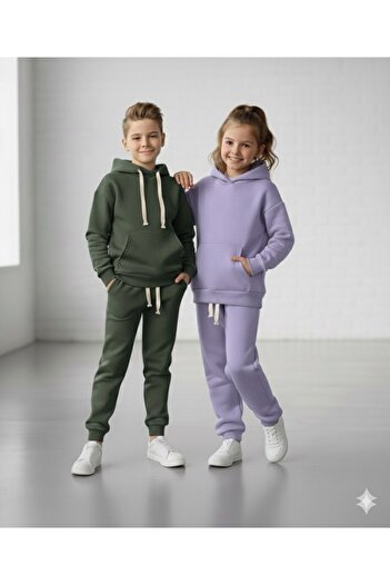Arya Nisa Kids Αθλητικό ΣΕΤ ΚΟΡΙΤΣΙΑΣ ΜΕ ΚΟΡΥΦΑΙΑ ΚΑΙ ΚΑΤΩ ΜΕ ΚΟΡΥΦΑΙΑ ΚΑΜΠΑΝΙΑ