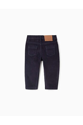 Ziddy Corduroy Trousers for Baby Boys, Dark Blue