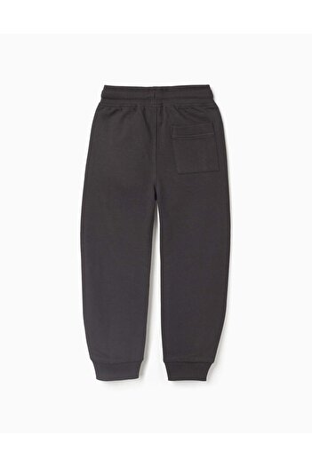 Ziddy Joggers with Sealed Pockets for Boys 'Slim', Black