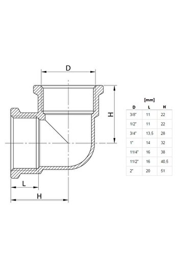 Other Brass elbow 1/2"" female/female