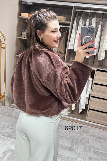 İnce Topuk Prive Series Fox Bomber Jacket 6P017