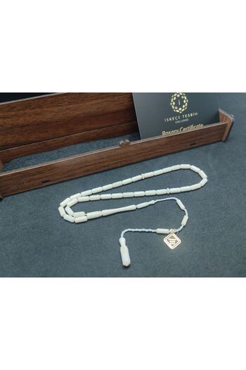 İskeçe Exclusive Not Anywhere Else! İskeçeli Cemil Masterpiece Wooden Boxed 7.14 Gr. Has Ivory Certificate 8576