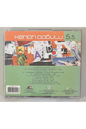Dmc Kenan Doğulu 5.5 Cd (Original Period Edition Cd)