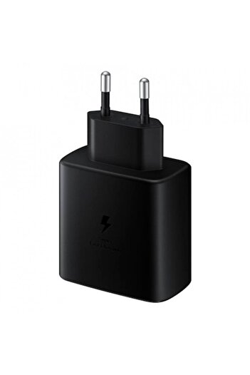 Samsung Charger for Plug Type-C, Fast Charging, 45W - (EP-TA845EBE) - Black (Bulk Packing)