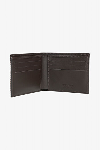 ALTINYILDIZ CLASSICS Men's Brown 100% Leather Wallet