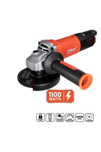 DEWESSER Angle Grinder (115mm 1100W) DS-1070 B
