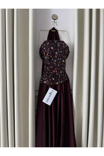 ABRARYZ Burgundy dress