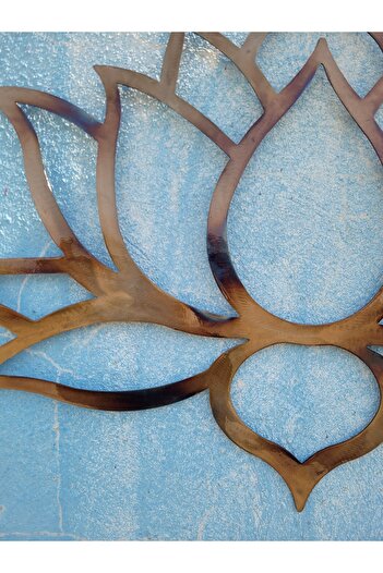 Kat Time Metal wall decoration, representing a beautiful Lotus flower, symbol of purity and harmony.