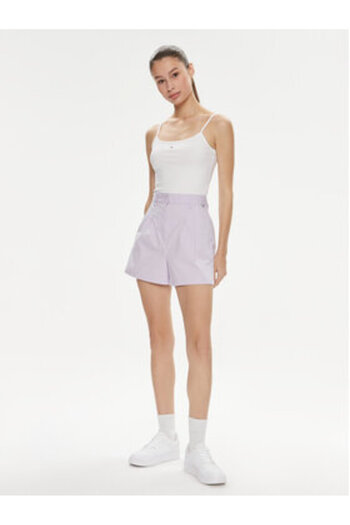Tommy Jeans Women's Fabric shorts DW0DW17775 Purple