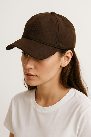 ZERAMİNE Felt Textured Unisex Sports Hat – Casual Trendy Cap - Lined