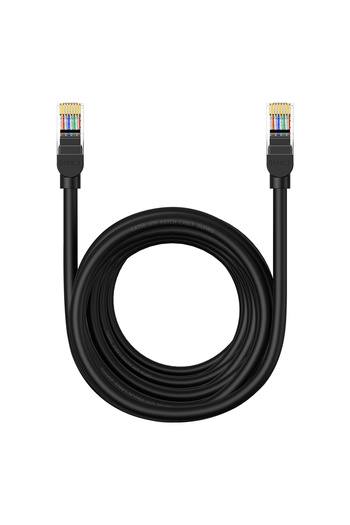 Other Ethernet Cat 5 RJ-45 1000Mb/s twisted pair network cable 8m black