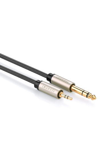Other TRS audio cable mini jack 3.5mm - jack 6.35mm 3m - gray