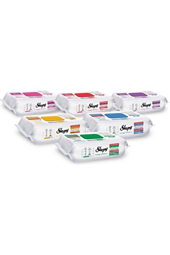 Sleepy Easy Clean Surface Cleaning Towel & Wipe 6X100 Mixed Package