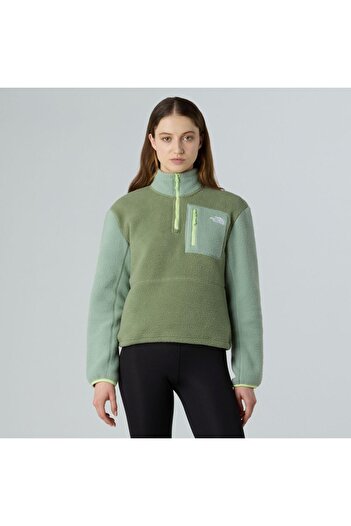 THE NORTH FACE Women's Yumiori 1/4 Zip Fleece Jacket Nf0A8E89Eoi1 Multicolor-S