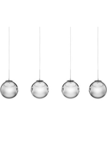 Other Modern 4-bulb E27 ceiling lamp - smoked glass