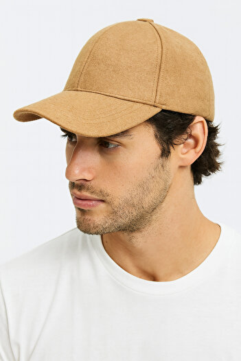 ZERAMİNE Felt Textured Unisex Sports Hat – Casual Trendy Cap - Lined