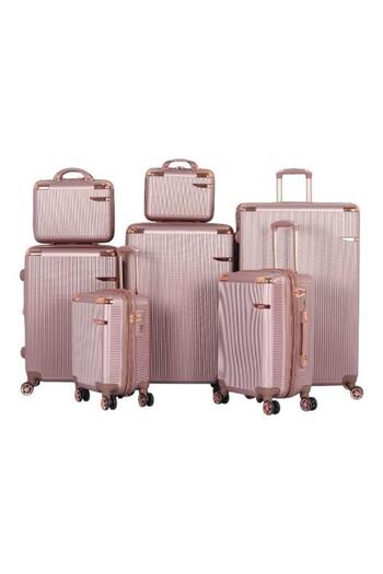 AVIATOR Dabsh Arayes 7-Piece Luggage Set with Durable Zipper - 360 Degree Double Covers