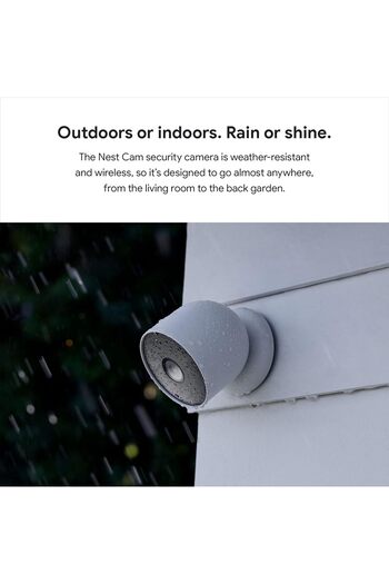 Google Nest Cam (Outdoor/Indoor, Battery) Security Camera - Smart Home WiFi Camera - Wireless
