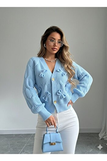hidafashion Strickery Cardigan with Strip Detail
