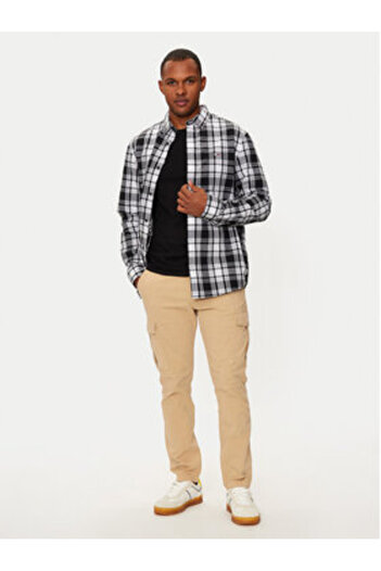 Tommy Jeans Men's Shirt DM0DM19655 Gray