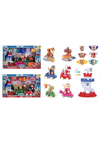 PAW PATROL Toys Rescue Team Playset Watchtower with Characters and Assemblable Vehicles