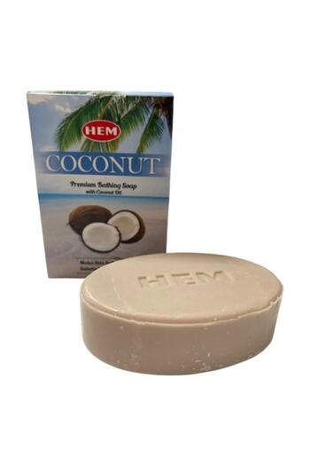 K KATHODE Soap HEM – Coconut, 75g, with Coconut Oil, Hydrating and Nourishing