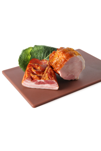 Other HACCP cutting board for meat and cold cuts 450x300mm brown - Hendi 825556
