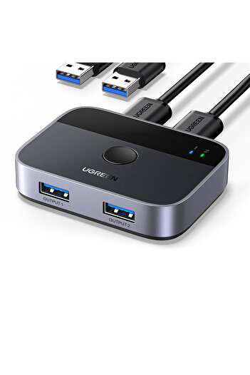 Other 2in1 Adapter 2x USB-A 3.0 (input) / 2x USB-A (output) - gray