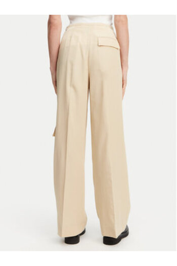 Calvin Klein Women's Fabric trousers K20K208168 Gray