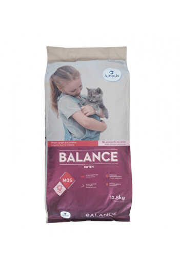 Kibbus Cat Dry Food Balance Kitten, Chicken, 12.5 Kg