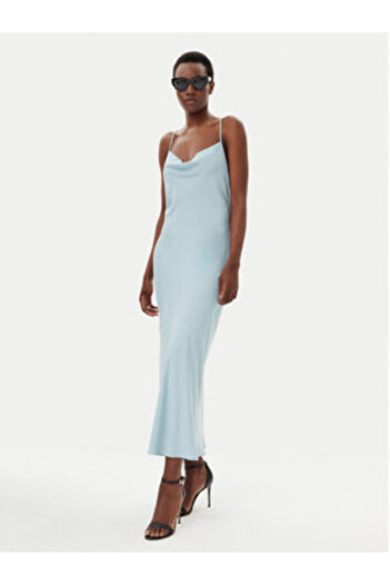 Calvin Klein Rochie de vară pentru femei LV044B053G albastră