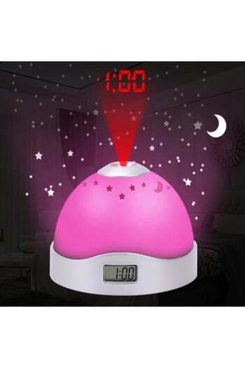 tatum Digital clock with LED projection 2 in 1,
