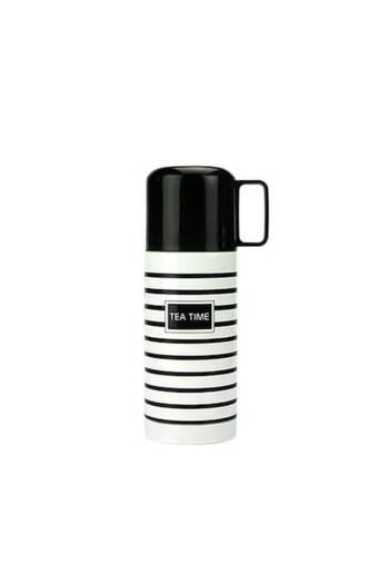 Doty Thermal Mug MyCupOf Tea 350ml White/Black