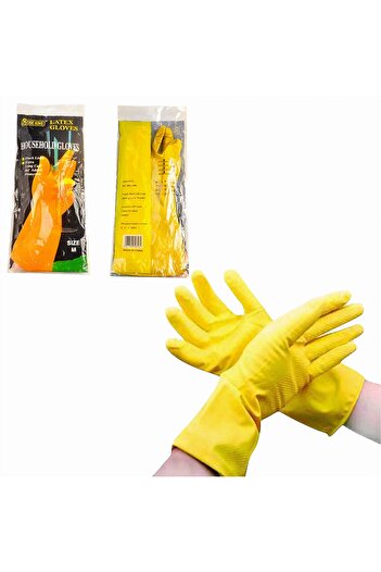 JML Latex household gloves, Horeca, Cleaning, Kitchen, size L, Set of 10 pairs