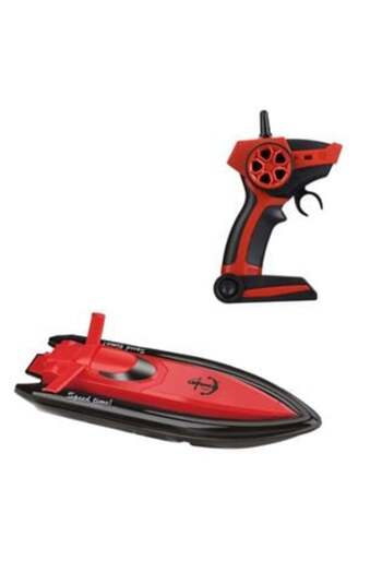 OEM Remote-Controlled Boat Black Red 36.5 cm
