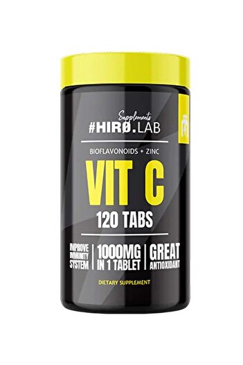 HIRO.LAB Vitamin C 1000mg + Bioflavonoids 120 Tablets